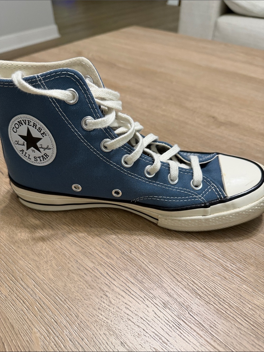 Converse High Top Canvas Sneakers - blue - Picture 3 of 5